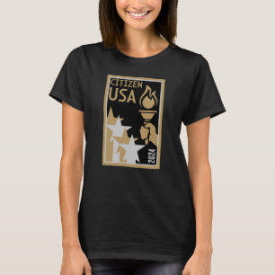 米国市民権の贈り物 Tシャツ