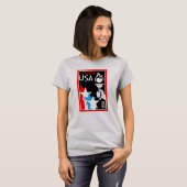 米国市民権の贈り物 Tシャツ (正面フル)