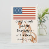 米国市民権祝いカード シーズンカード (スタンド正面)