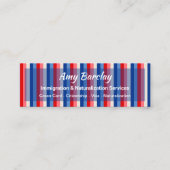 米国市民権移民 スキニー名刺 (正面)