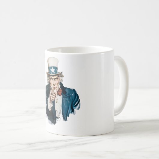 米国市民私はあなたの文字とカスタマイズほしいと思います コーヒーマグカップ (正面右)