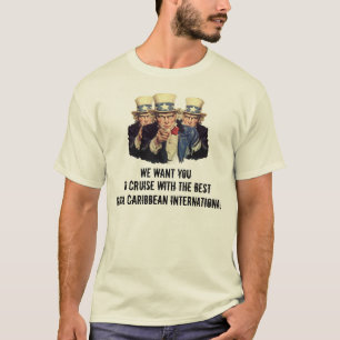 米国市民私は王室のなカリブ巡航してほしいです Tシャツ