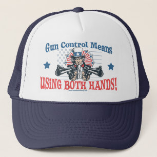 米国市民銃砲規制の帽子 キャップ