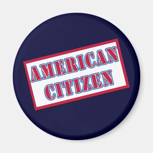 米国市民 マグネット (正面)