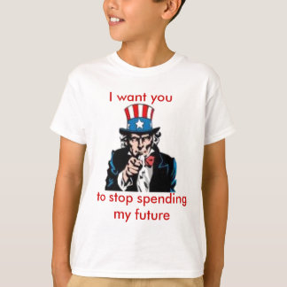 米国市民、私は私の未来を使うことを止めて、ほしいです Tシャツ