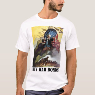 米国市民 -- 買物の戦時公債 Tシャツ