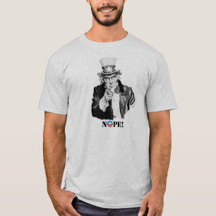 米国市民- Nope - Nobamaのティー Tシャツ