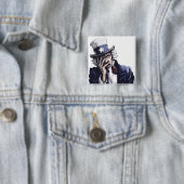 米国市民Facepalm 缶バッジ (インサイチュ)