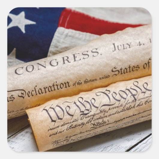 米国建国文書 スクエアシール (正面)
