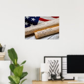 米国建国文書 ポスター (ホームオフィス)