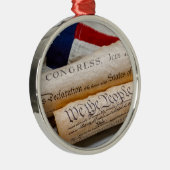 米国建国文書 メタルオーナメント (右)