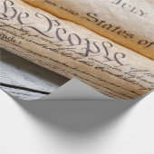 米国建国文書 ラッピングペーパー (角)