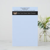 米国恋しく思スタイル頭文房具 便箋 (スタンド正面)