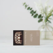 米国恋しく思金ゴールドクラウンビジネスカード 名刺 (スタンド正面)