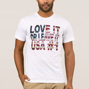米国愛それはまたはそれを残します! Tシャツ