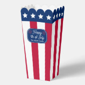 米国愛国国旗7月4日家族名 フェイバーボックス (正面)