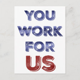 米国愛国的な抗議ポストカードの作成 ポストカード