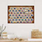 米国憲法ポスター前文 ポスター (キッチン)