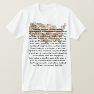 米国憲法修正第14条 Tシャツ
