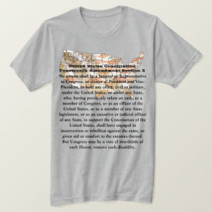 米国憲法修正第14条 Tシャツ