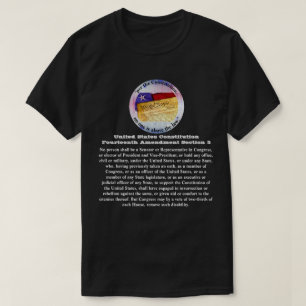 米国憲法修正第14条 Tシャツ