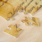 米国憲法 ジグソーパズル (側面)