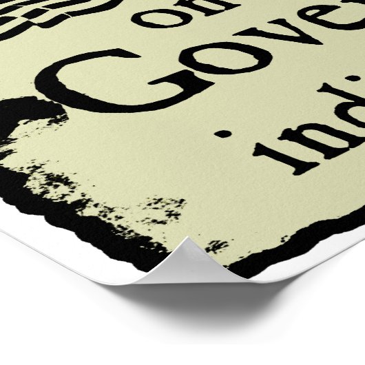 米国憲法 ポスター (角)