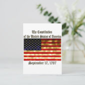 米国憲法 ポストカード (スタンド正面)