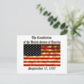 米国憲法 ポストカード (スタンド正面)