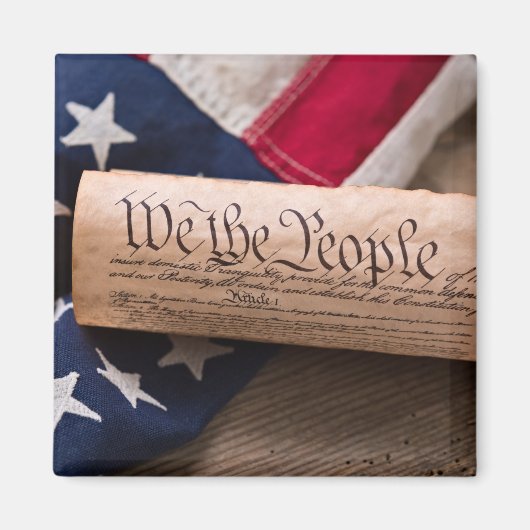 米国憲法 マグネット (正面)
