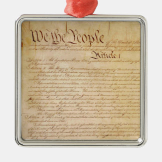 米国憲法 メタルオーナメント