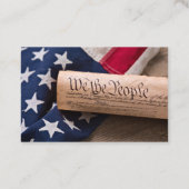 米国憲法 名刺 (裏面)