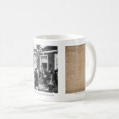 "米国憲法-第1修正"のマグ コーヒーマグカップ (正面右)