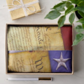 米国憲法・米国国旗 薄葉紙 (ギフト)