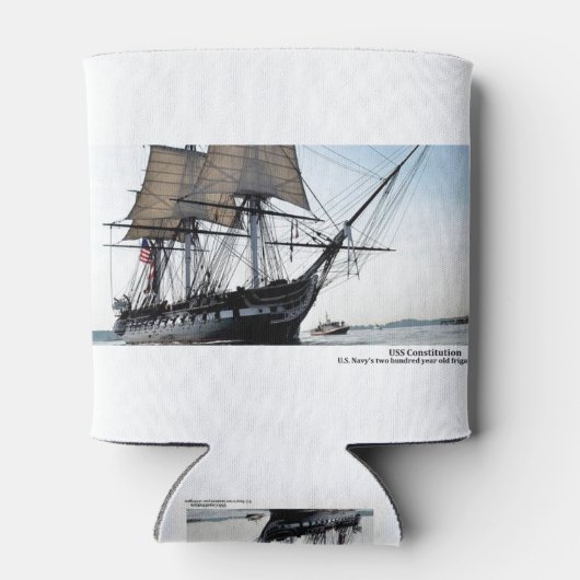 米国憲法 缶クーラー (裏面)