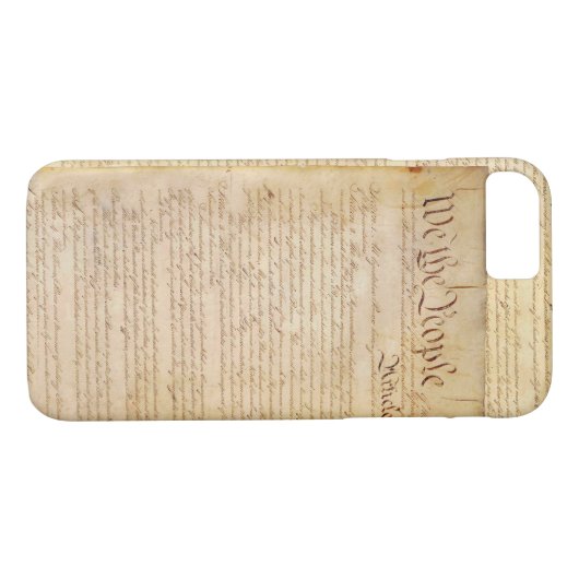 米国憲法 Case-Mate iPhoneケース (裏面(横))