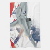 米国戦闘機 キッチンタオル (縦)