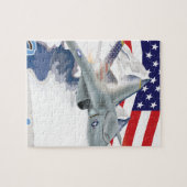 米国戦闘機 ジグソーパズル (横)