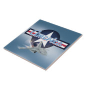 米国戦闘機 タイル (側面)