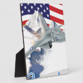 米国戦闘機 フォトプラーク (側面)