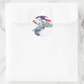 米国戦闘機 ラウンドシール (バッグ)