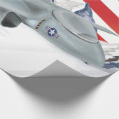 米国戦闘機 ラッピングペーパー (角)