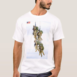 米国戦闘部隊 – ヘリコプターの抽出 Tシャツ