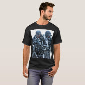 米国戦闘部隊 – 米国特殊部隊 Tシャツ (正面フル)