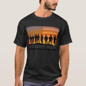 米国戦闘部隊 – 米国特殊部隊 Tシャツ (正面)