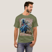 米国戦闘部隊 – 米国空挺部隊 Tシャツ (正面フル)