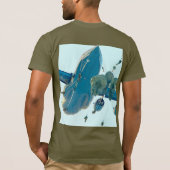 米国戦闘部隊 – 米国空挺部隊 Tシャツ (裏面)