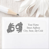 米国手話ラベル ラベル (インサイチュ)