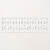 米国手話表ヨガマット ヨガマット (正面(横))