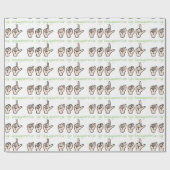 米国手話 ラッピングペーパー (フラット)